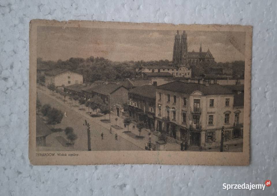Żyrardów stara pocztówka Warszawa
