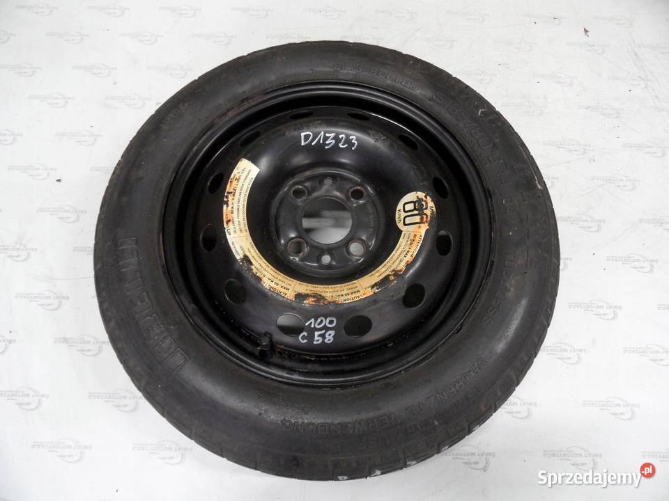 ALFA ROMEO FIAT LANCIA koło dojazdowe 1358014