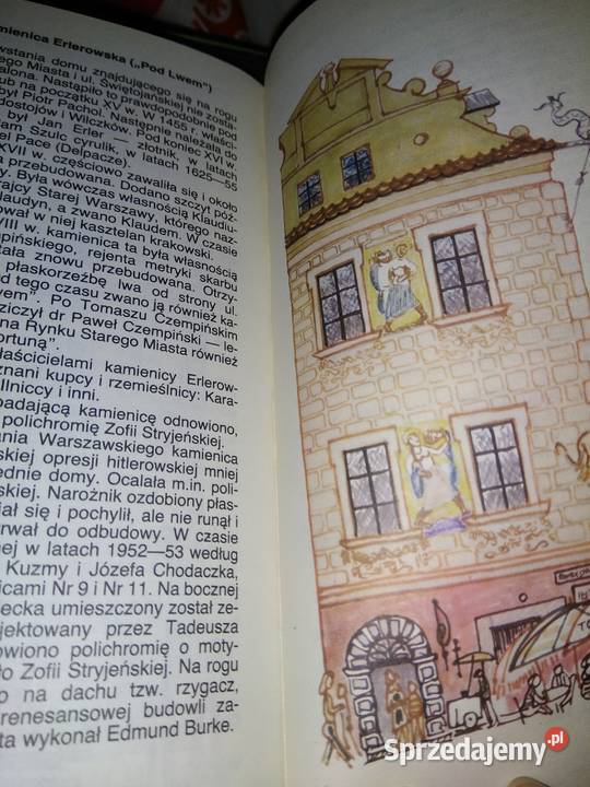 Historia kamieniczek wydanie pierwsze książki Warszawa