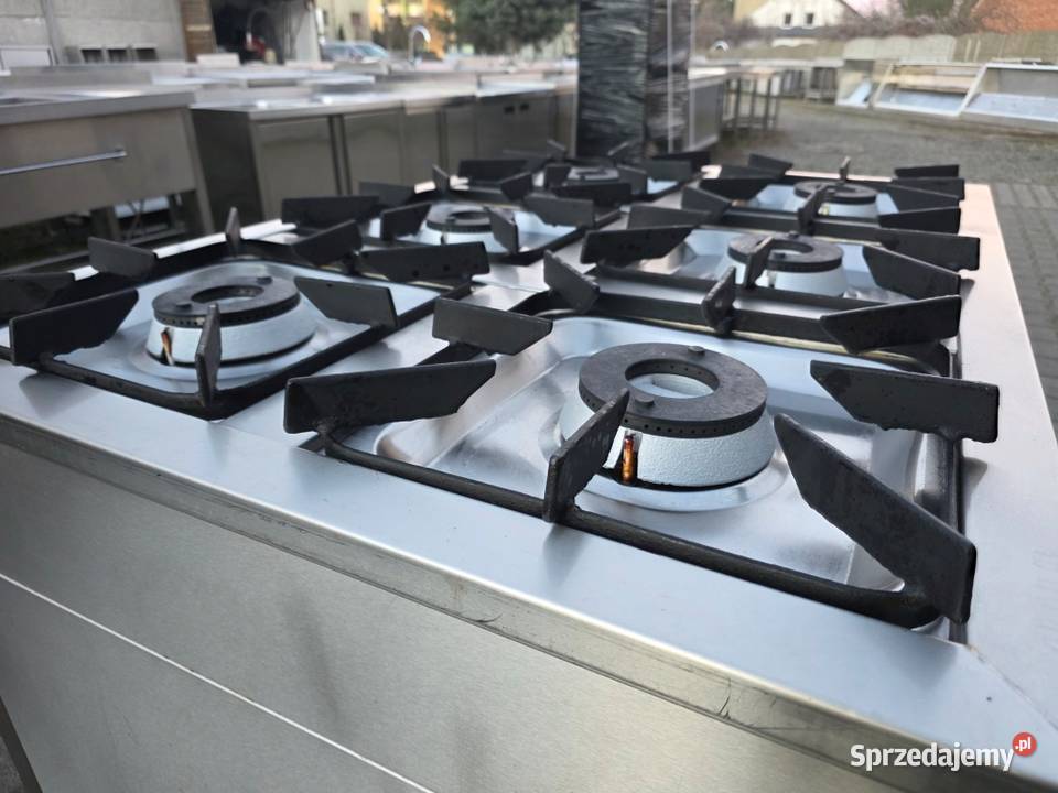 Kuchnia Gazowa 6 Pal Piekarnik Elekt EGAZ M1280 Nowe Skalmierzyce