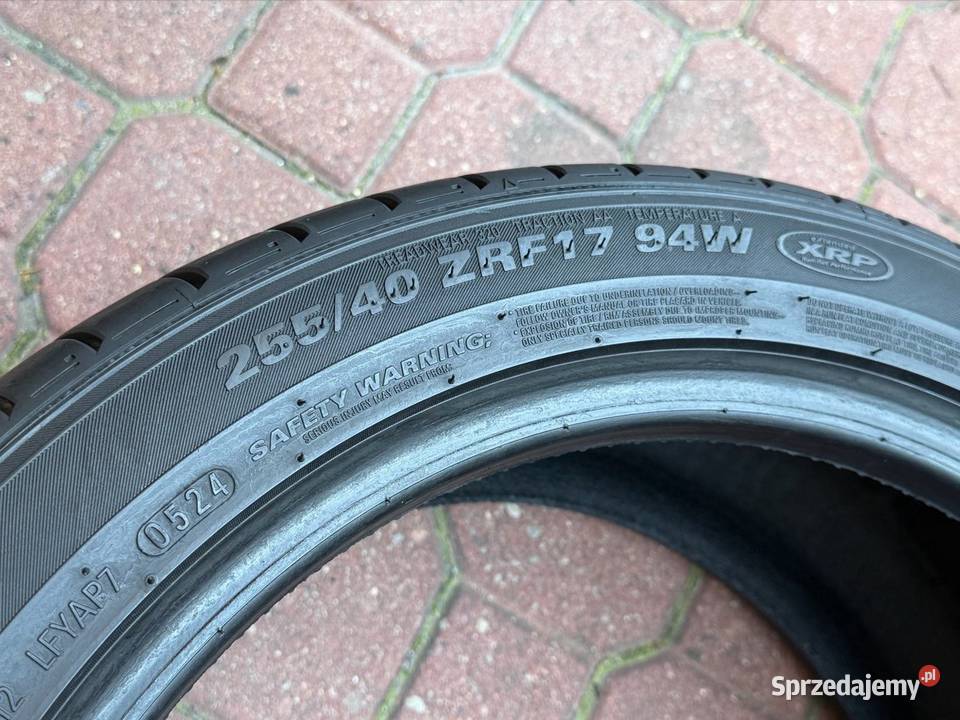 Opony letnie Kumho 2554017 2024r 7mm RunFlat 2 Kumho Biała Podlaska sprzedam