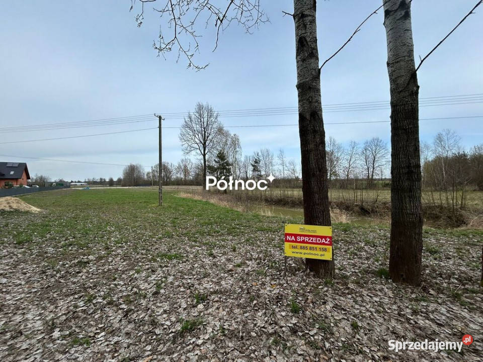 Działka ze stawem 2412 m Aleksandrów