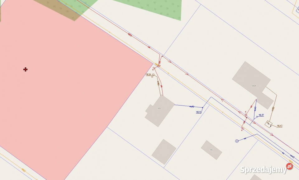 Działka z WZką Broncin gmGrabów nPilicą utwardzona mazowieckie