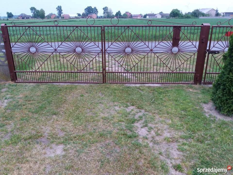 Brama wjazdowa wielkopolskie Brzeziny sprzedam