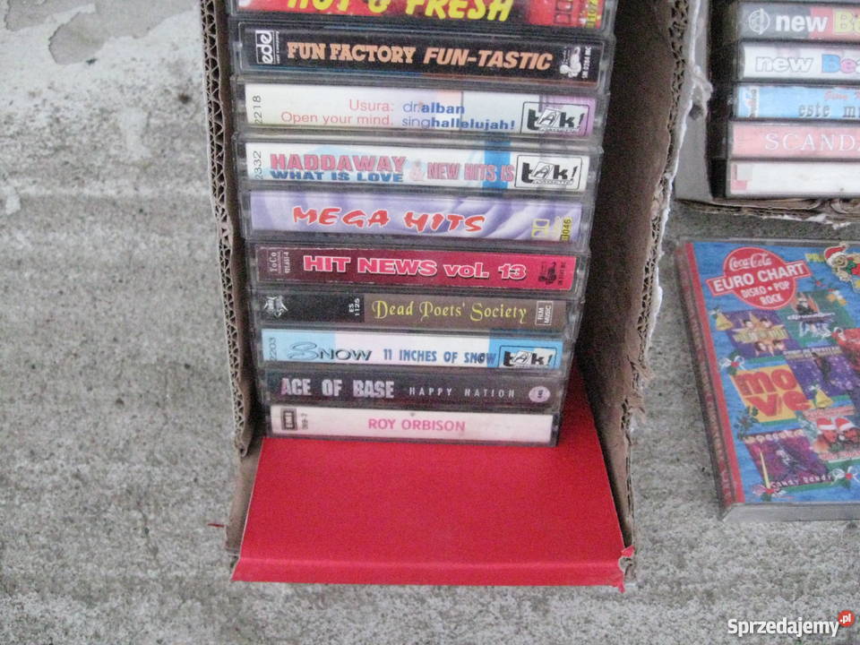 Stare kasety magnetofonowe duży zestaw Grodziczno