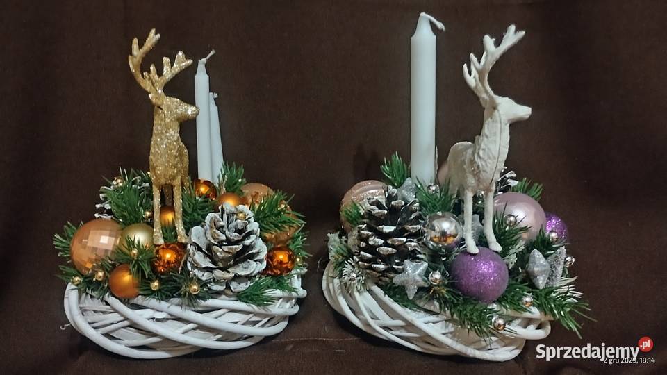 Stroik świąteczny bożonarodzeniowy Koszyce