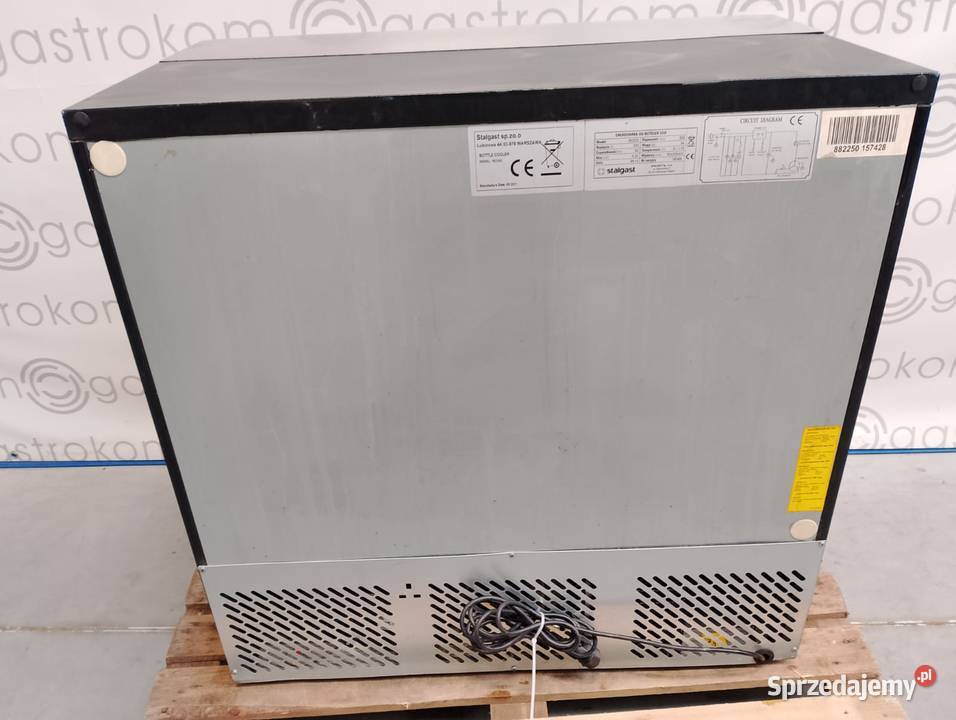 Witryna chłodnicza chłodziarka na butelki