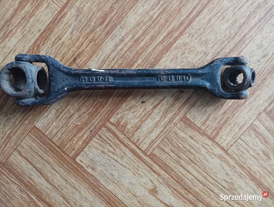 Klucze płaskie i oczkowe wyprzedaż garażowa