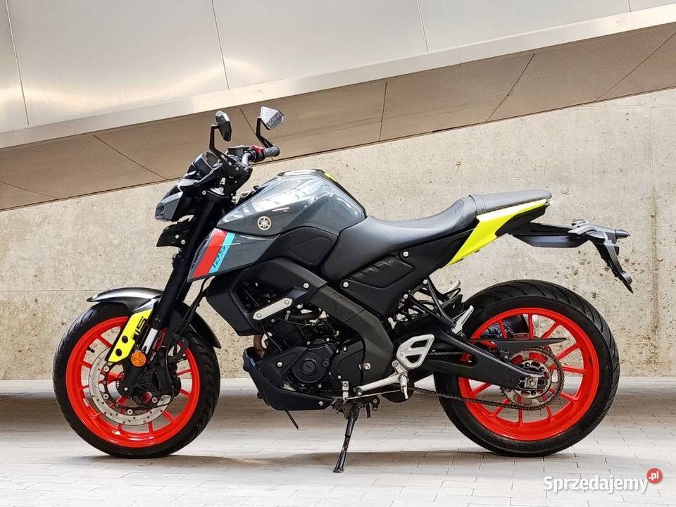 Yamaha MT 125 15 kat BA1 2021r TRANSPORT ładny ABS Łódź