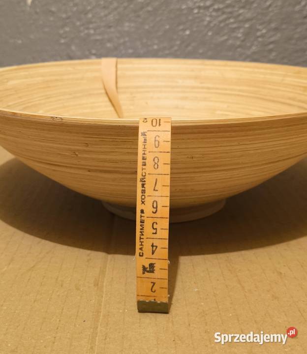 Patera bambusowa duża 30 nowa