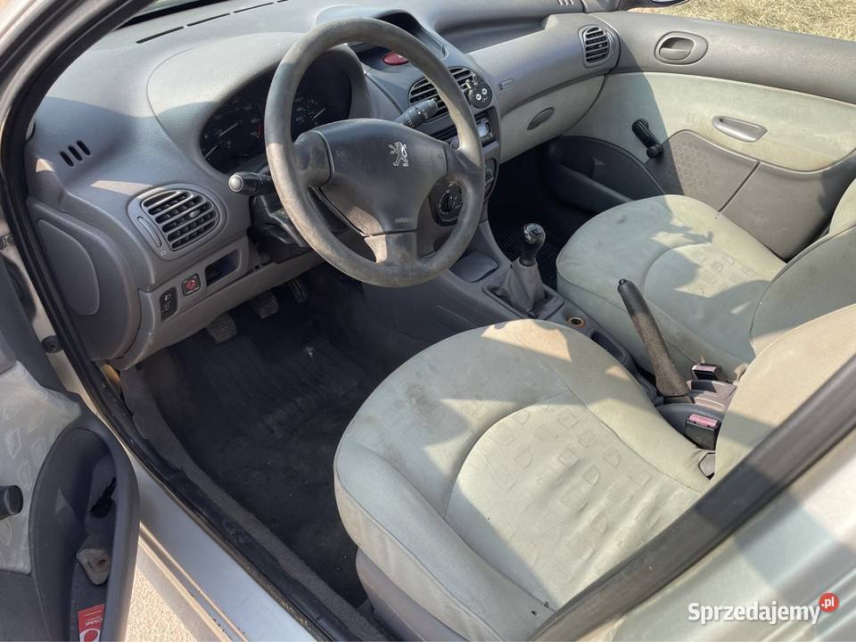 Peugeot 206 11 2003r Benzyna Wspomaganie Długie podlaskie