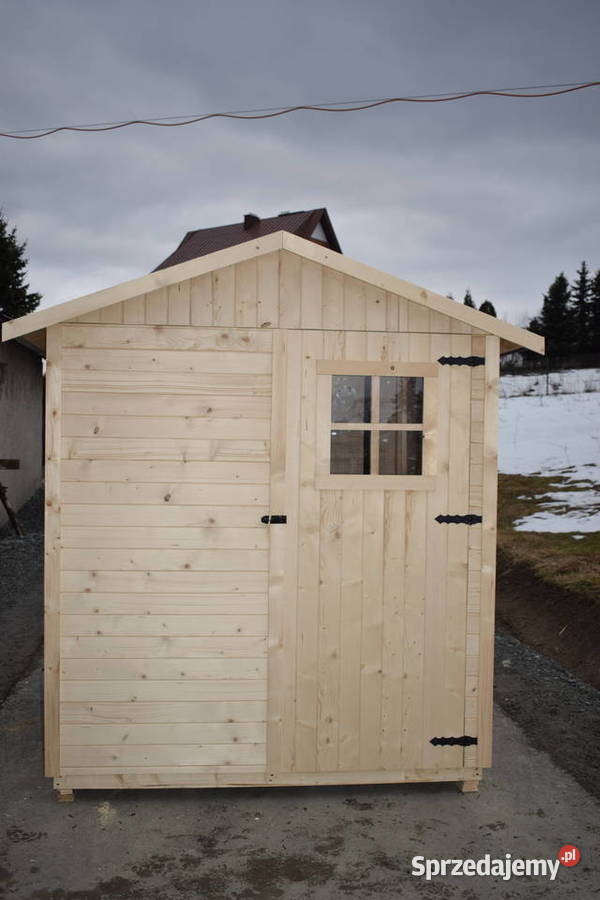 Domek narzędziowy ogrodowy drewniany 180x165x220 małopolskie Kraków