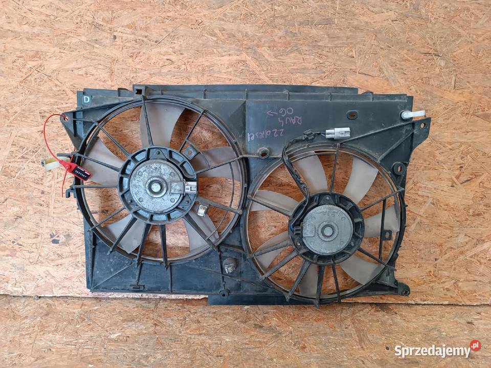 WENTYLATORY CHŁODNICY TOYOTA RAV4 III 22 D4D Nowy Tomyśl