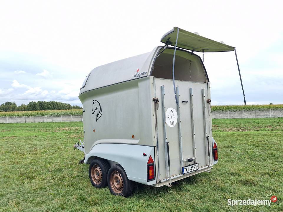 Przyczepa do przewozu koni SLUIS Olymp lawety Piekoszów sprzedam