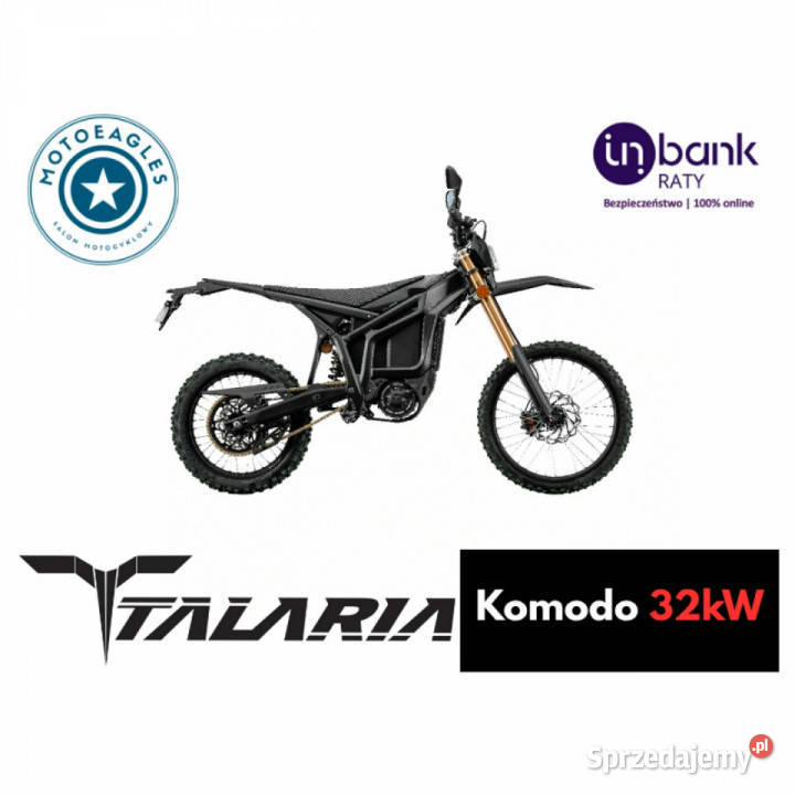TALARIA Inny Talaria Komodo 32kW Transport Raty automatyczna Motocykle, skutery, quady