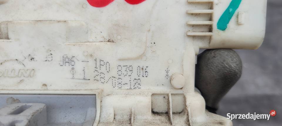 SEAT LEON II ZAMEK DRZWI TYŁ PRAWY 1P0839016 śląskie Ruda Śląska sprzedam