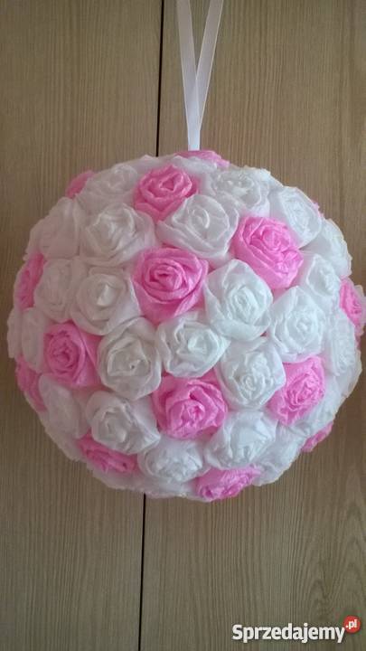 Kolorowa kula na prezent ślub wesele komunię