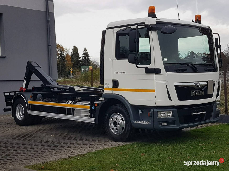 MAN TGL 12220 HAKOWIEC 4x2 KLIMA HAKOWIEC DO serwisowany w ASO Poręba