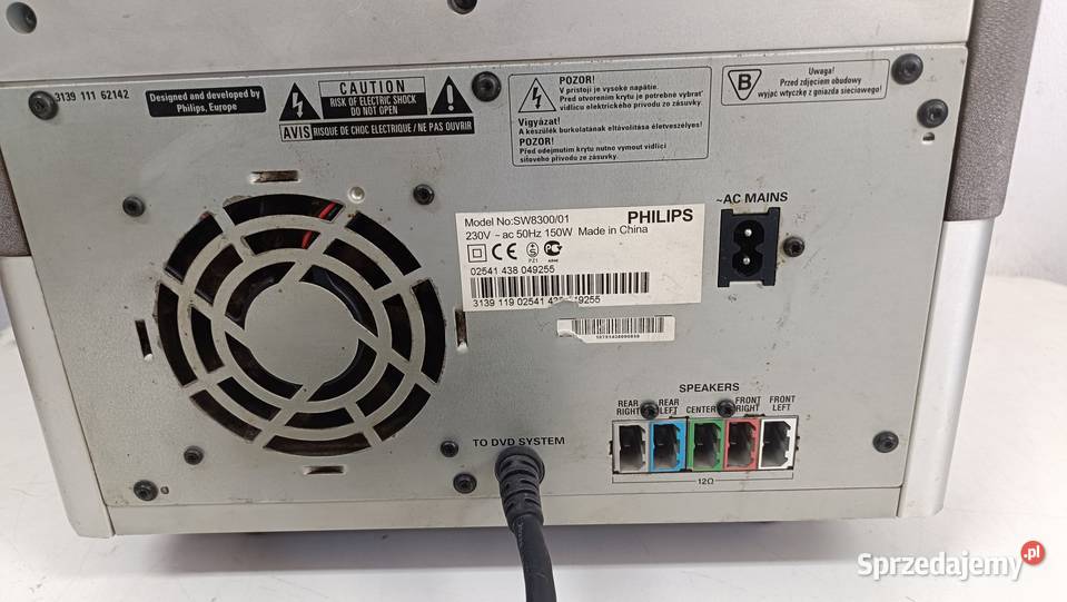 PHILIPS SW8300 Subwoofer wielkopolskie Poznań sprzedam