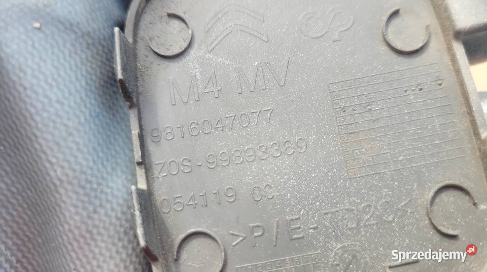 CITROEN CELYSEE 16 ZAŚLEPKA HAKA ZDERZAKA PRZOD Ruda Śląska