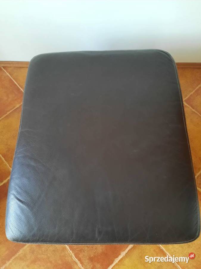 Duża pufa skórzana Lublin