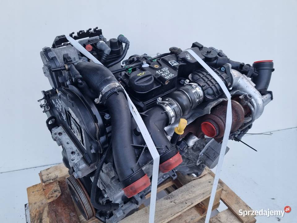 SILNIK KOMPLET Peugeot 207 16 HDI ładnie pali 92 osobowe Janów