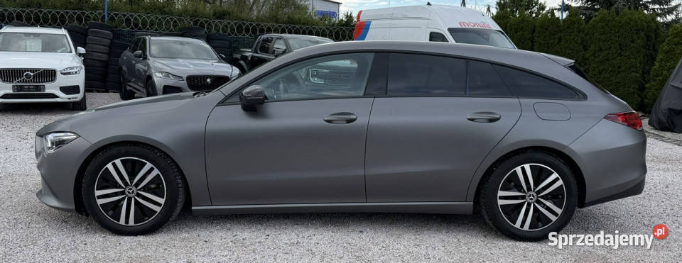Mercedes CLA 200 Szary MATShooting ogranicznik prędkości Mercedes-Benz Kamienna Góra