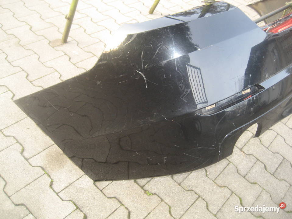 bmw 5 f10 0913r zderzak tył dwie rury bez pdc osobowe Rakoniewice