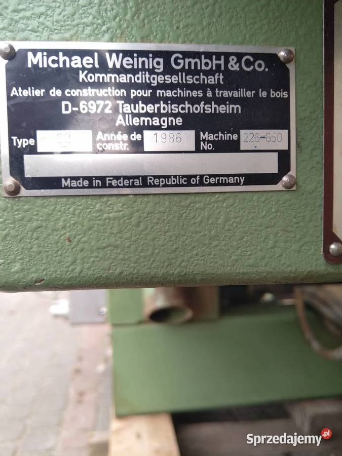 Weinig Profimat 22N mazowieckie