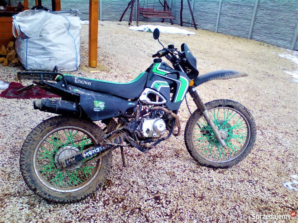 Cross Motorower Yamasaki 12550 Zarejestrowany Rok produkcji 2008 Sędziszów