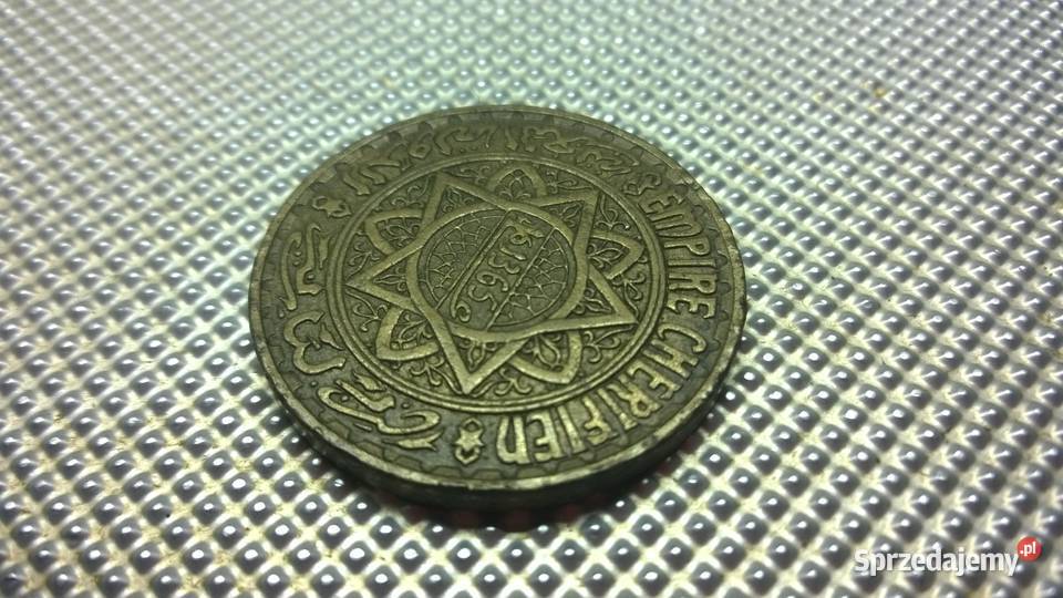 MONETA Maroko 5 franków 1365 1946 063 Warszawa sprzedam