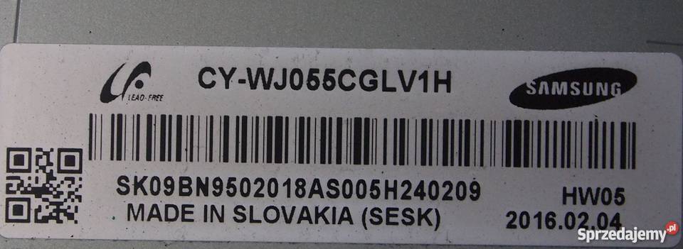 Logika Tcon SK98BN950 2060AD27Q sprzedam
