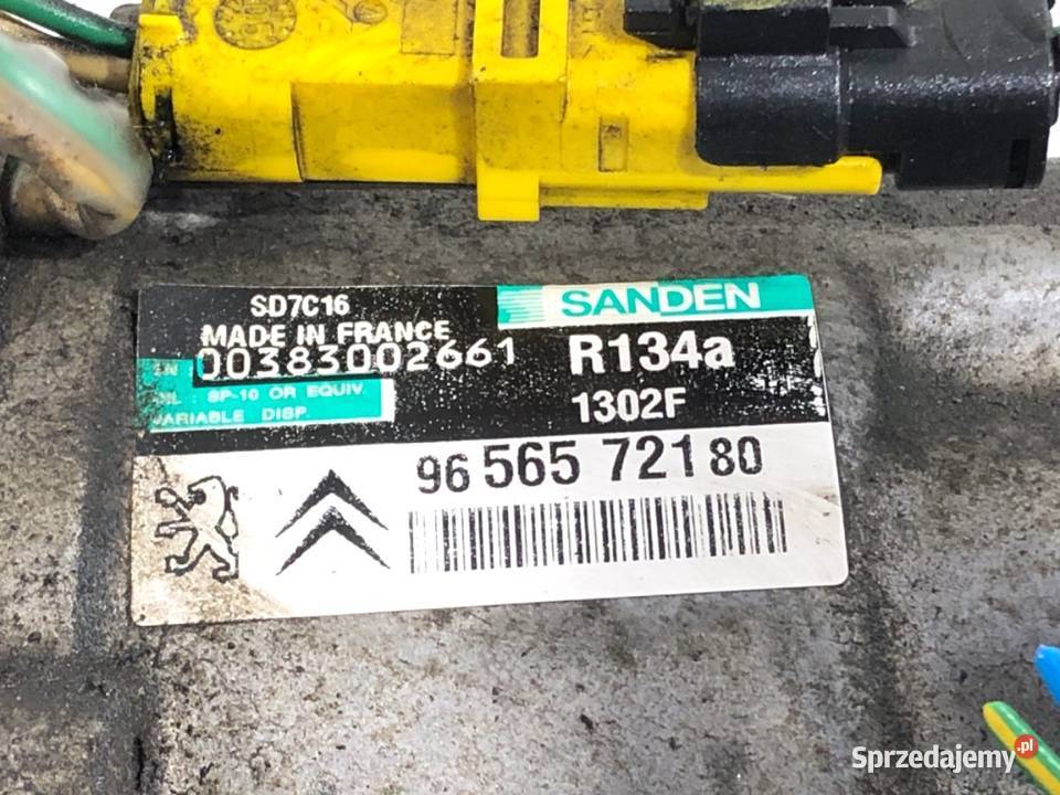 SPRĘŻARKA KLIMATYZACJI PEUGEOT 407 9656572180 30