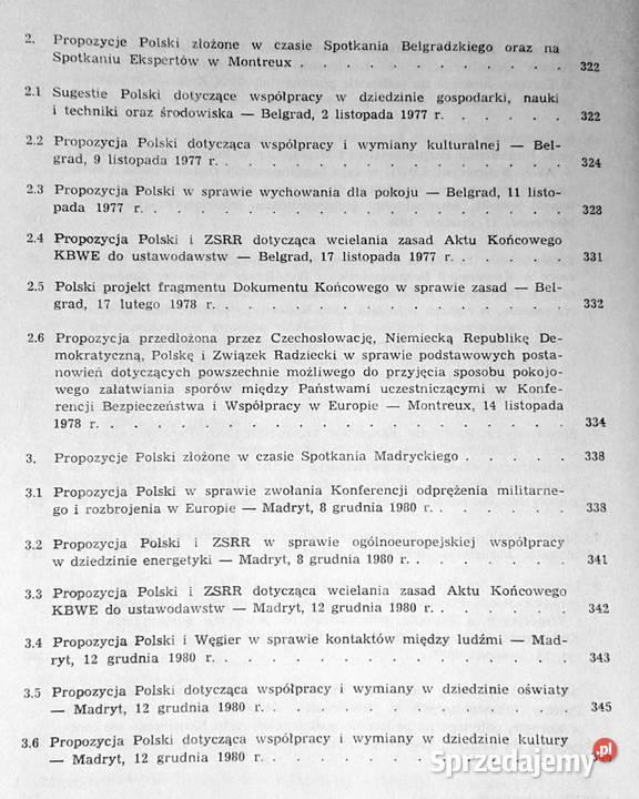 Helsinek do Madrytu Dokumenty KBWE Zdzisław Pozostałe Chełm
