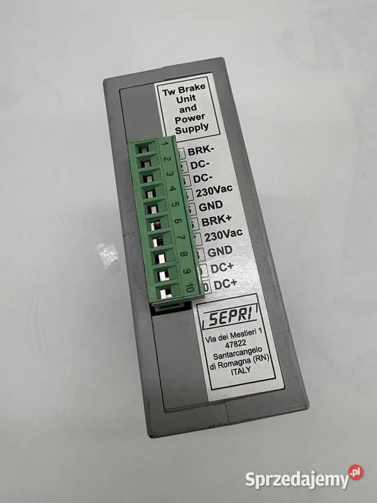 Sepri AZ01130 TW Brake Unit Power Supply Warszawa