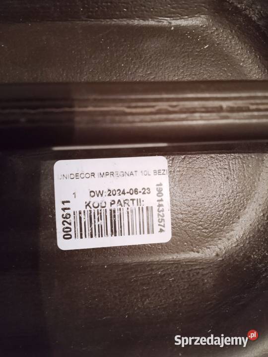 Impregnat do drewna Unidecor bezbarwny 10 l Toruń