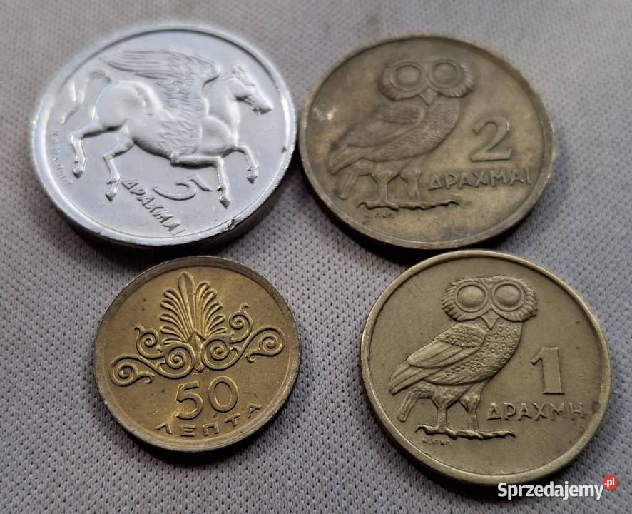 GRECJA4 SZTUKI 1973 r JUNTASOWA ATEŃSKA Legionowo