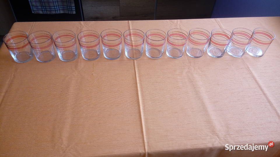 Szklanki literatki przezroczysty Siemianowice Śląskie sprzedam