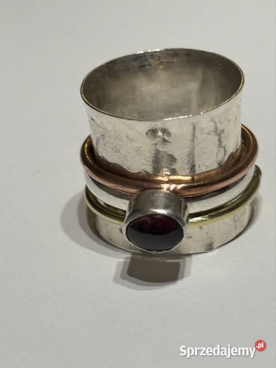 Pierścionek spinner srebro Bydgoszcz