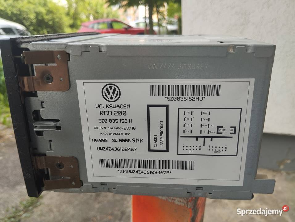 Oryginalne radio VW sprzedaż osobowe Biłgoraj