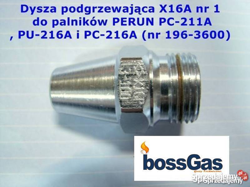 DYSZA PODGRZEWAJĄCA X16A 3100 PERUN Gniezno