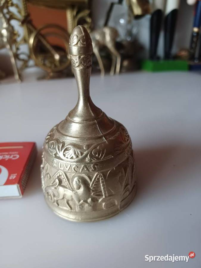 Piękny dzwonek mosiężny Pozostałe Poznań