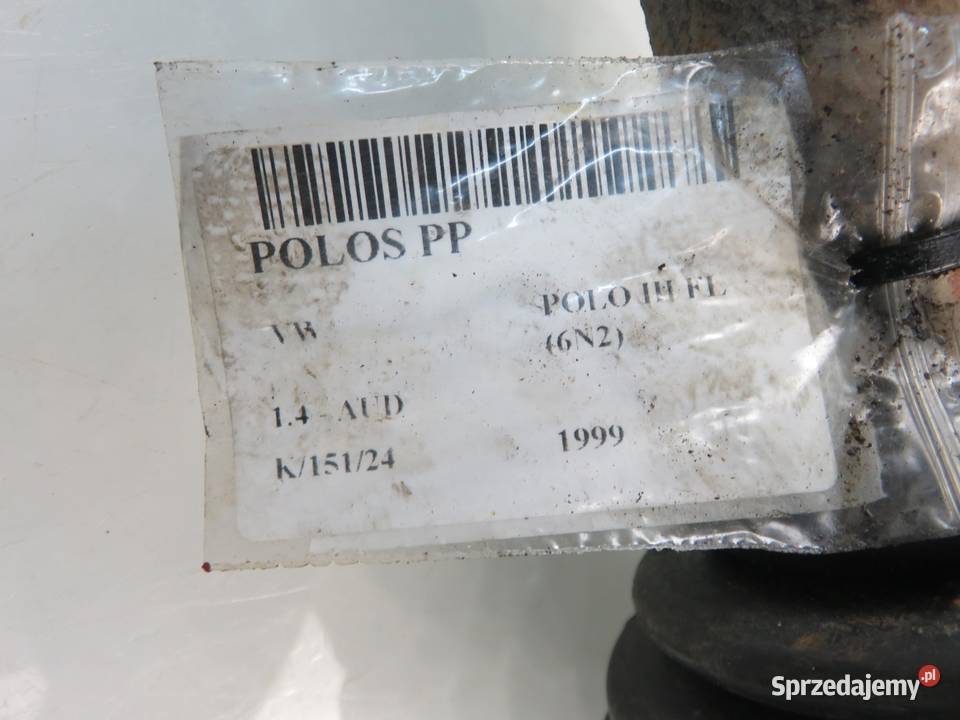 PÓŁOŚ PRAWA PRZEDNIA VW POLO III FL 14 B