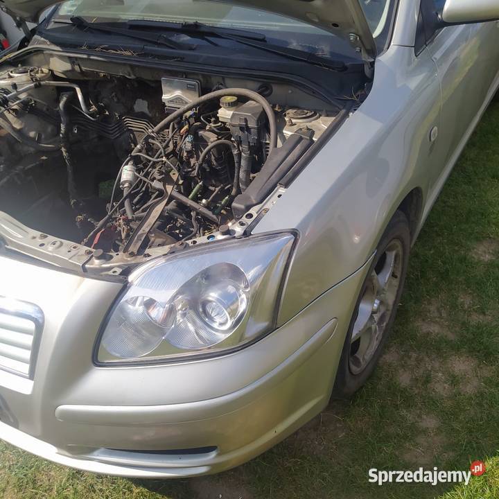 Toyota Avensis T25 1C0 maska błotnik zderzak mazowieckie Sokołów Podlaski