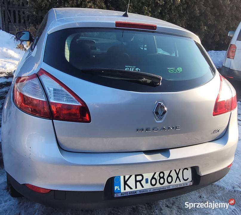 Renault Megane 15 dCi Life małopolskie Kraków sprzedam