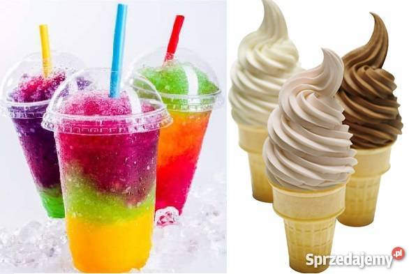 Lody włoskie sorbety granitakolorowe drinki Łomża