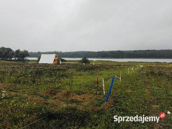 Działka jeziorem Wąsocz ko Wierzchowie Wierzchowo