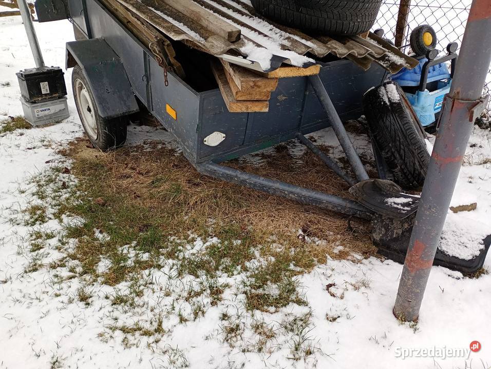 Przyczepka samochodowa sam zarejestrowana 1 Sowin