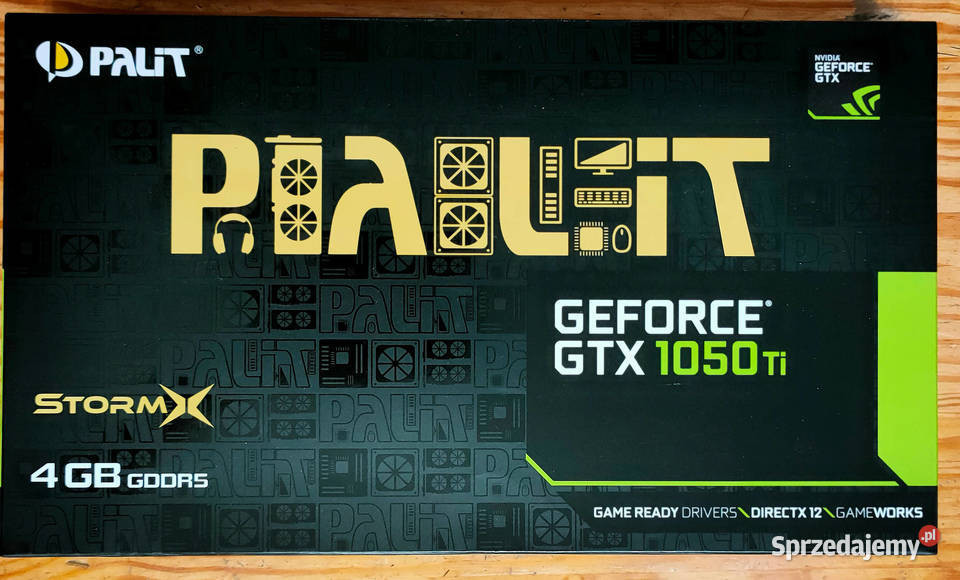 GeForce 1050Ti 4Gb GDDR5 Palit Storm X Sosnowiec