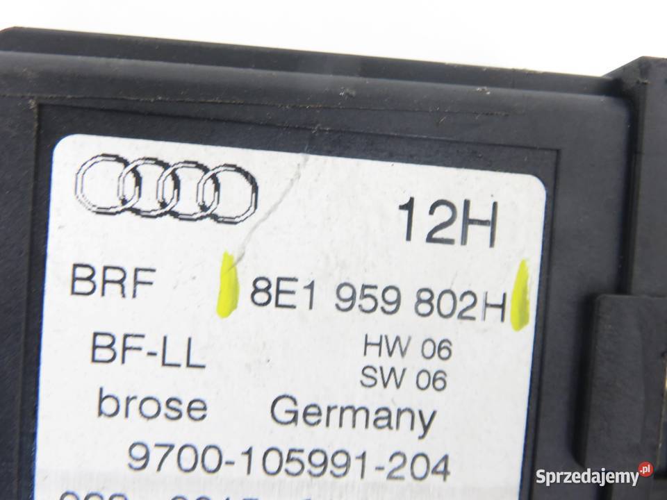 PODNOŚNIK SZYBY PRAWY PRZEDNI AUDI A4 B7 małopolskie sprzedam